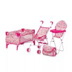 Chipolino Trixy 3 in 1 babázós játék szett - Unicorn Chipolino Trixy 3 in 1 babázós játék szett - Unicorn