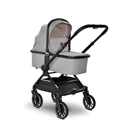 Lorelli Reya 3az1-ben multifunkciós babakocsi átfordítható tolókarral + Joy autóshordozó - (szürke)