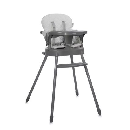 Lorelli Siesta 3az1-ben fix etetőszék, Grey Leather Lorelli Siesta 3az1-ben fix etetőszék, Grey Leather