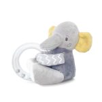 Lorelli Toys Plüss gyűrűs játék - Szürke elefánt