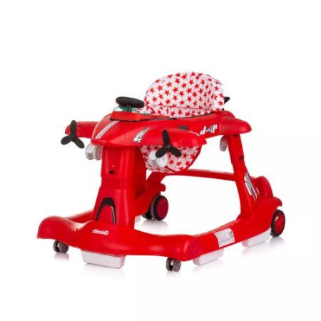Chipolino Airplane 3az1 -ben bébikomp - red Chipolino Airplane 3az1 -ben bébikomp - red