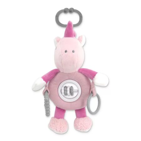 Lorelli Toys plüss csörgőjáték - Pink unikornis Lorelli Toys plüss csörgőjáték - Pink unikornis