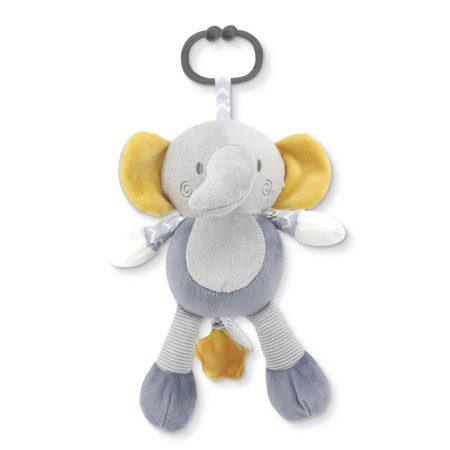 Lorelli Toys plüss zenélő játék - Szürke Elefánt