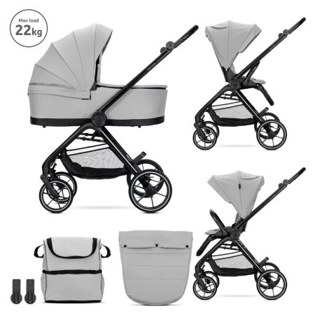 Lorelli Venice 3 az 1 -ben multifunkciós babakocsi - Grey Lorelli Venice 3 az 1 -ben multifunkciós babakocsi - Grey