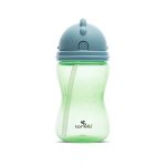 Lorelli szívószálas sport itató - Blue/Green