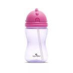 Lorelli szívószálas sport itató - Pink/Purple