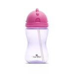 Lorelli szívószálas sport itató - Pink/Purple
