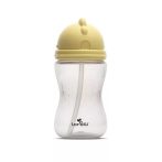Lorelli szívószálas sport itató - Yellow/Grey