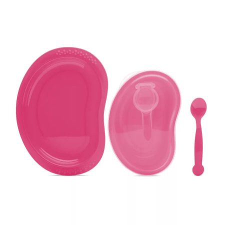 Baby Care étkészlet 3dbos - Pink