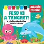   FESD KI A TENGERT! 6 SZÍNŰ FESTÉKPALETTÁVAL MINDEN OLDALON