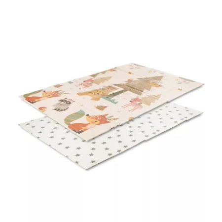 Lorelli Összehajtható 2 oldalas thermo játszószőnyeg 120x180cm - Beige Home & stars Lorelli Összehajtható 2 oldalas thermo játszószőnyeg 120x180cm - Beige Home & stars