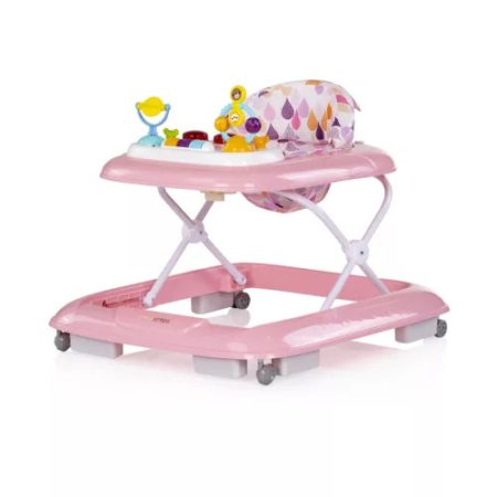 Chipolino Baby Steps zenélő bébikomp - Pink Chipolino Baby Steps zenélő bébikomp - Pink