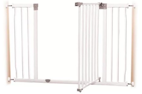 Dreambaby Liberty extra széles biztonsági ajtórács 99-105,5 cm - fehér Dreambaby Liberty extra széles biztonsági ajtórács 99-105,5 cm - fehér