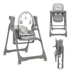 Lorelli Nomino 2 az 1-ben etetőszék és babahinta - Grey Lorelli Nomino 2 az 1-ben etetőszék és babahinta - Grey