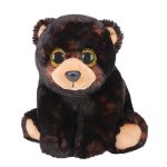 Beanie Babies plüss figura KODI, 24 cm - fekete medve