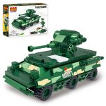   COGO® 7002 | legó-kompatibilis katonai építőjáték | 185 db építőkocka | Páncélozott harcjármű