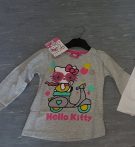Hello Kitty gyerek hosszú ujjú póló - szürke