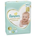 Pampers Prémium Care 3-as 50 db 6-10 kg-ig