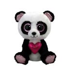 BOOS plüss figura ESME, 15 cm - panda szívvel