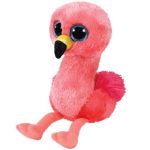 BOOS plüss figura GILDA, 24 cm - rózsaszín flamingó 