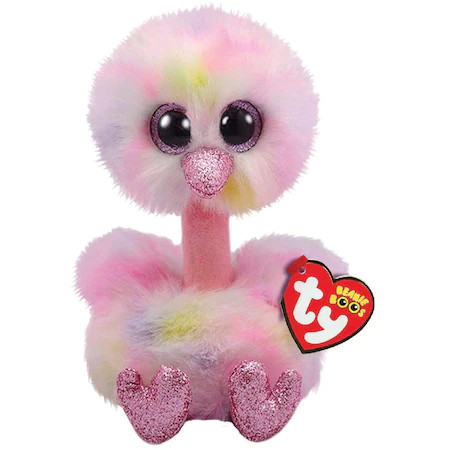 TY Beanie Boos Plüss figura, Avery Strucc, 15 cm, Többszínű