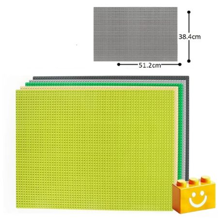 WANGE 8807 | építőjáték alaplap - 100% kompatibilis minden más kedvelt márkával | 48x64 bütyök - Több színben