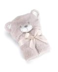 MORA POMPON BEAR P86 PLÉD 75*95 02-BEIGE