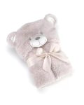 MORA POMPON BEAR P86 PLÉD 75*95 02-BEIGE
