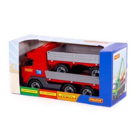 PowerTruck rámpás teherautó pótkocsival (dobozos) PowerTruck rámpás teherautó pótkocsival (dobozos)