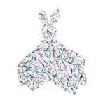   Petite&Mars Bambusz muszlin szundikendő Hugo Pink Meadow 0m+