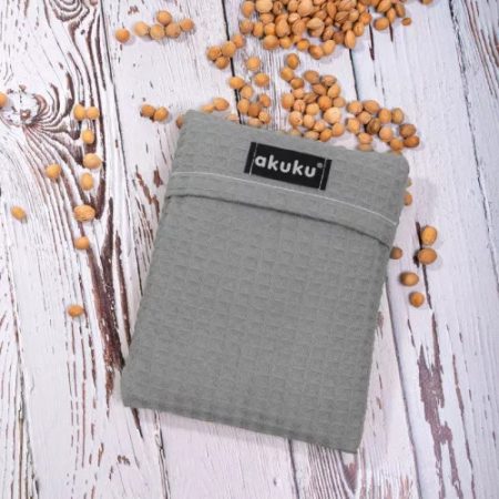 Akuku Cseresznyemag melegítőpárna 13×16 cm – Szürke Akuku Cseresznyemag melegítőpárna 13×16 cm – Szürke