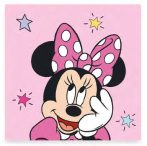   Disney Minnie Star kéztörlő, arctörlő, törölköző 30x30cm