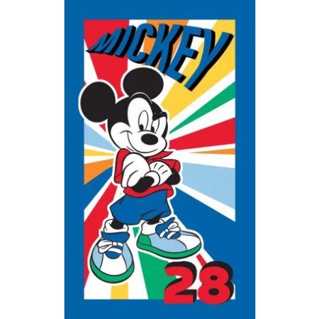 Disney Mickey kék kéztörlő arctörlő, törölköző 30*50cm
