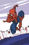   Spiderman, Pókember City Kéztörlő arctörlő, törölköző