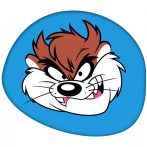 Bolondos dallamok Taz formapárna, díszpárna 41x33 cm