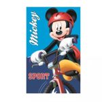   Disney Mickey Sporty Blue kéztörlő arctörlő, törölköző 35x65cm