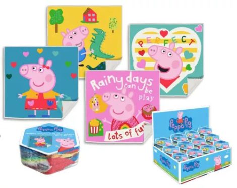 Peppa Pig, Peppa malac Pack Mágikus Kéztörlő arctörlő, törölköző