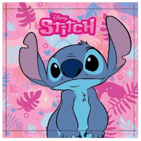 Disney Lilo és Stitch, A csillagkutya Pink Paradise kéztörlő, arctörlő, törölköző 30x30cm Disney Lilo és Stitch, A csillagkutya Pink Paradise kéztörlő, arctörlő, törölköző 30x30cm
