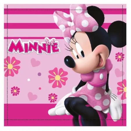 Disney Minnie Sweet Bow kéztörlő, arctörlő, törölköző 30x30cm Disney Minnie Sweet Bow kéztörlő, arctörlő, törölköző 30x30cm