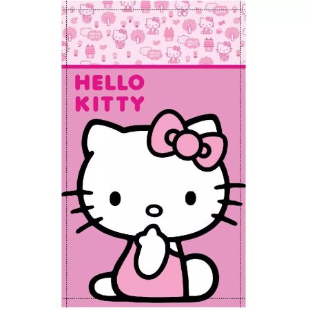 Hello Kitty Cutie kéztörlő, arctörlő, törölköző 30x50cm Hello Kitty Cutie kéztörlő, arctörlő, törölköző 30x50cm