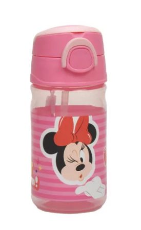 Disney Minnie Wink műanyag kulacs akasztóval 350 ml