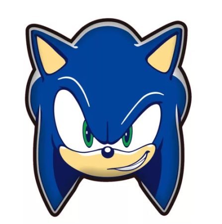 Sonic a sündisznó Smirk formapárna