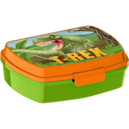 Dinoszaurusz T-Rex funny műanyag szendvicsdoboz Dinoszaurusz T-Rex funny műanyag szendvicsdoboz
