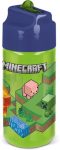 Minecraft Hydro műanyag kulacs 430 ml 