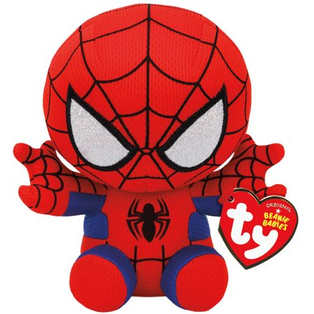 MARVEL PÓKEMBER SPIDERMAN PLÜSS 15 CM TY BEANIE BABIES