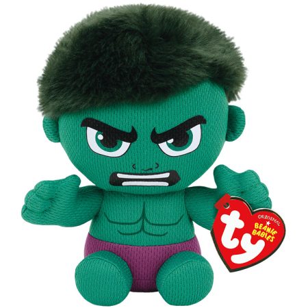 MARVEL HULK PLÜSS 15 CM TY BEANIE BABIES