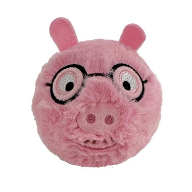 Ty Beanie Bouncers pattogó plüss figura PEPPA MALAC - DADDY PIG   9cm