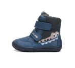 D.D.Step Kisfiú Barefoot Bélelt bokacipő