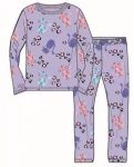 Cicás Meow gyerek hosszú pizsama lila