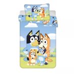 Bluey Happy Family gyerek, ovis ágyneműhuzat 100×135cm, 40×60 cm Bluey Happy Family gyerek, ovis ágyneműhuzat 100×135cm, 40×60 cm